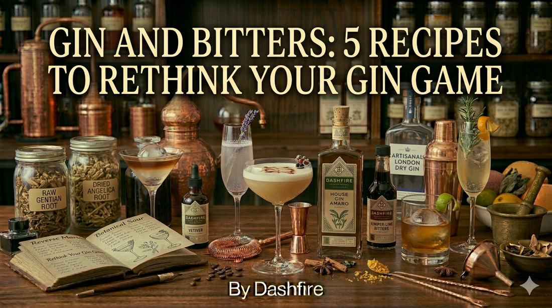 Gin and Bitters: 5 Recipes to Rethink Your Gin Game