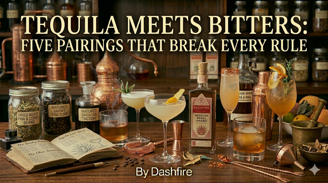 Tequila Meets Bitters: Five Pairings That Break Every Rule