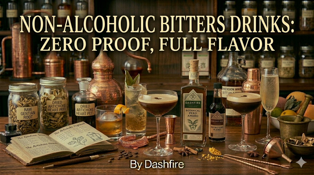 Non Alcoholic Bitters Drinks: Zero Proof, Full Flavor