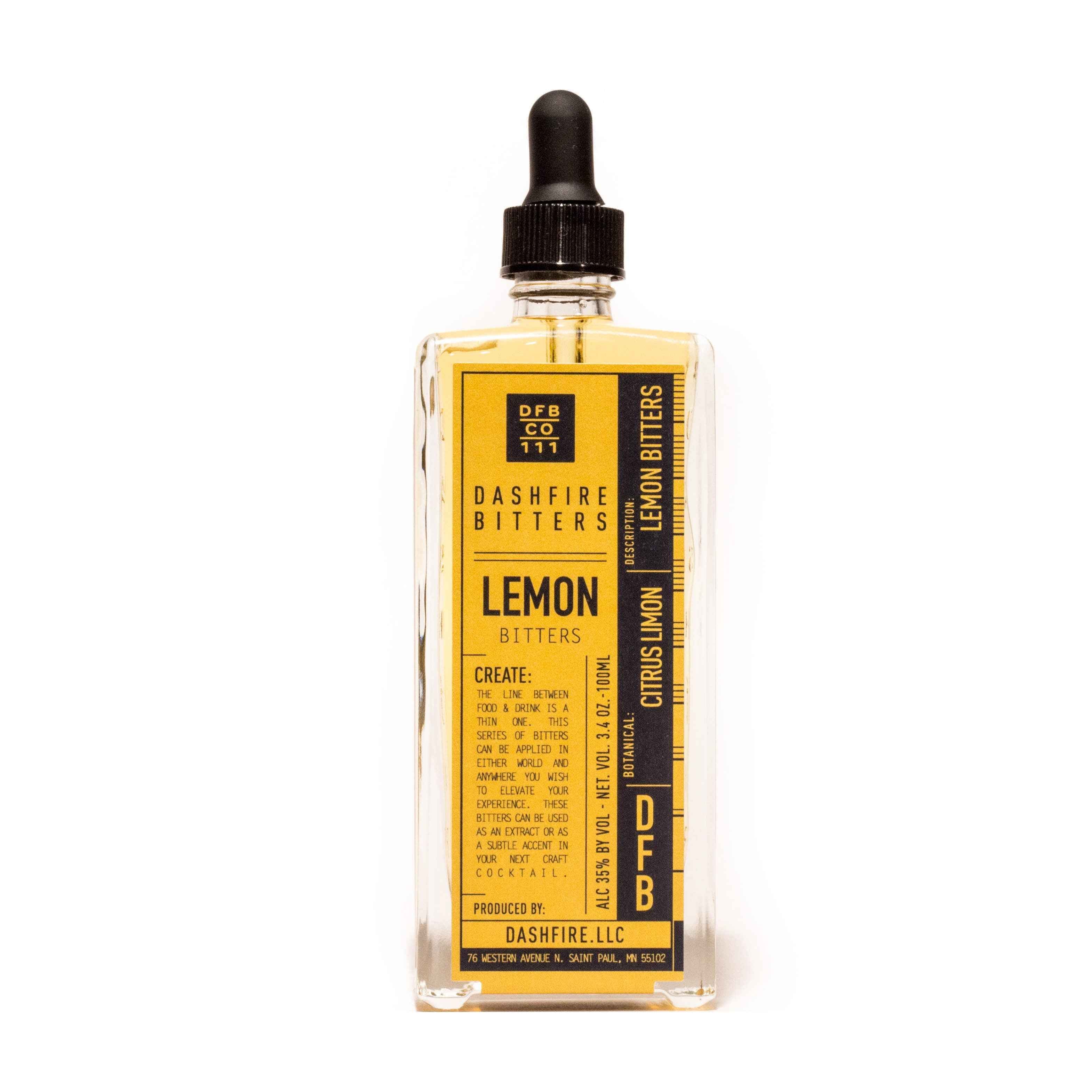 Dashfire Lemon Bitters | Buy Fresh Lemon Craft Cocktail Bitters Online ...